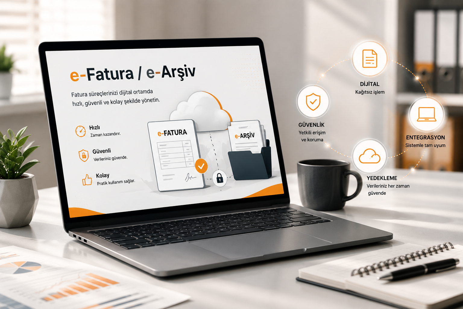 e-Fatura dashboard ekranı